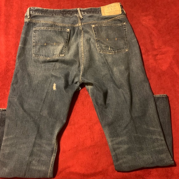 Authentic Polo Ralph Lauren Blue Jeans - Picture 4 of 7